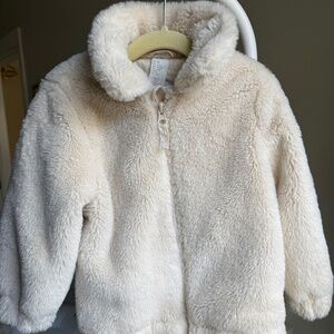 NWT Faux Fur Girls Jacket